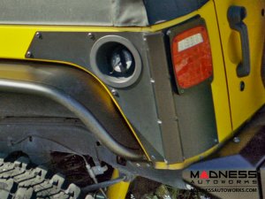 Jeep Wrangler JK Extended ExoSkin - Rear - 4 Door 